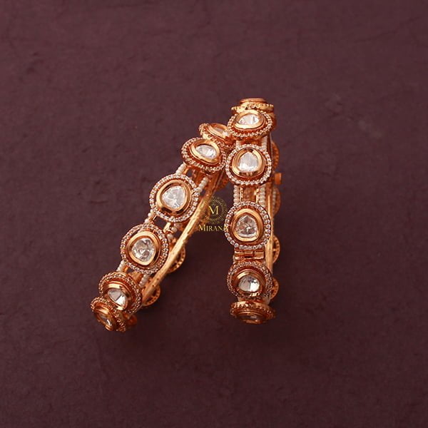 Tishya Polki Designer Bangles