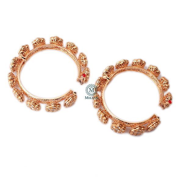 Kanika Polki Designer Bangles