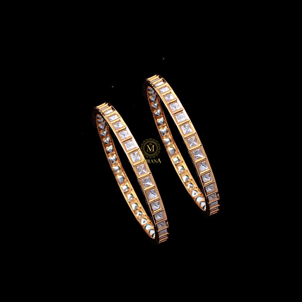 Pankhi Polki Designer Bangles