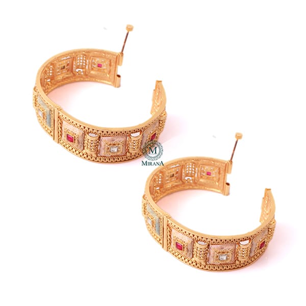 Charvi Multi Antique Designer Bangles