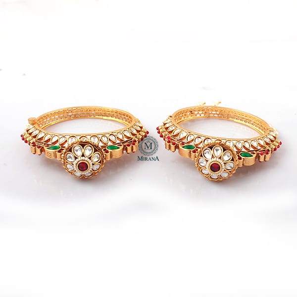 Idhaya Pearl Antique Designer Bangles