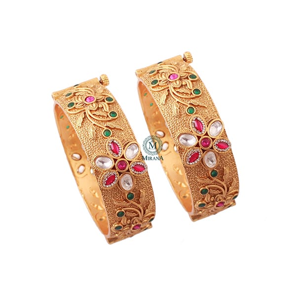 Dhruvika Antique Designer Bangles