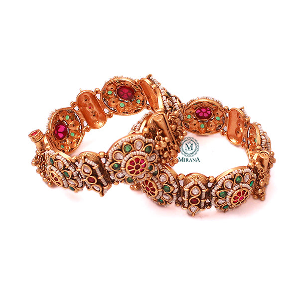 Maina Antique Designer Bangles