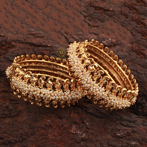 Urishilla Pearl Antique Designer Bangles