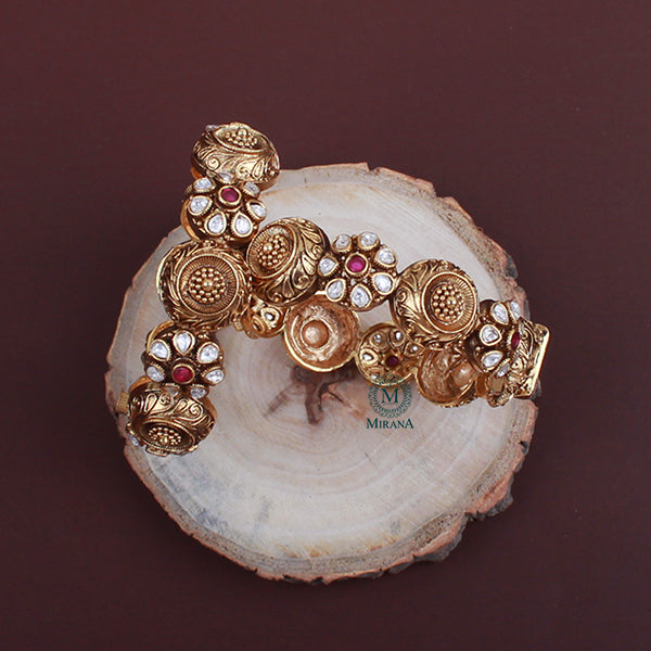 Amrita Ruby Antique Designer Bangles