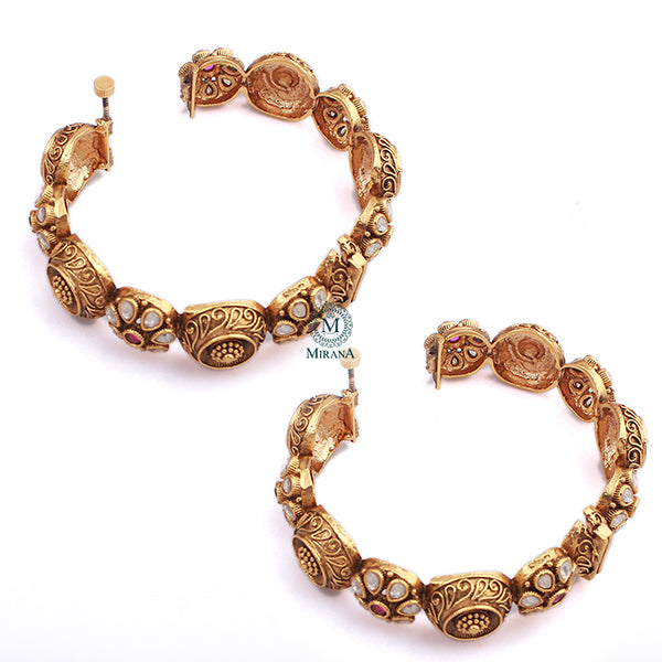 Amrita Ruby Antique Designer Bangles