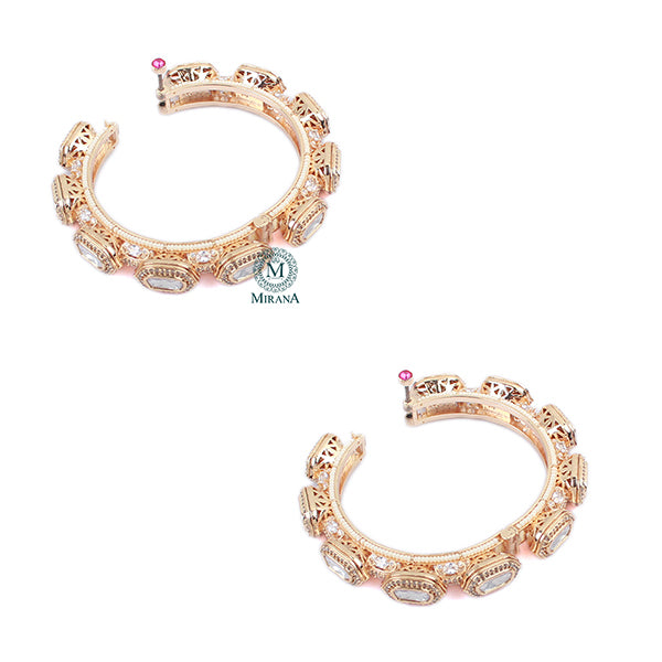 Savya Polki Designer Bangles