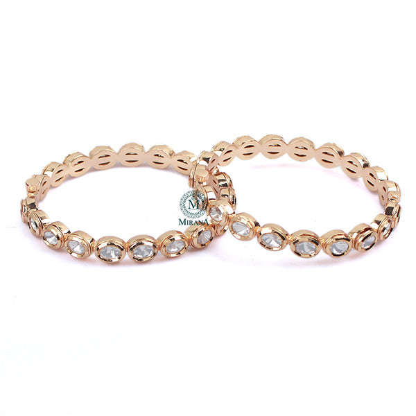 Chitra Polki Designer Bangles