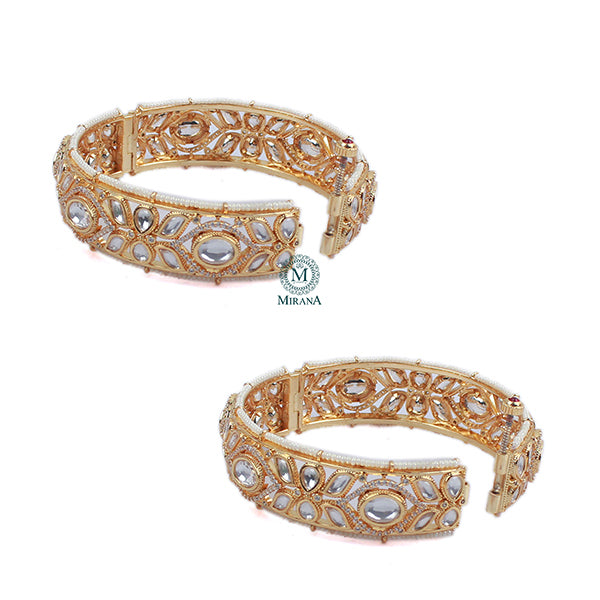 Chahat Polki Designer Bangles