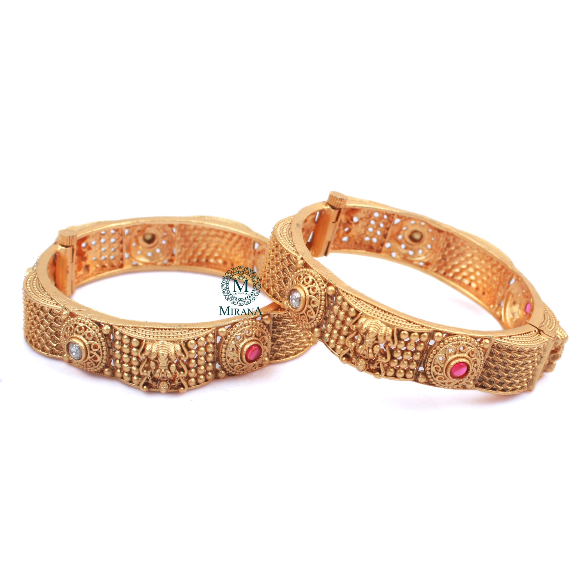 Dhanalakshmi Antique Designer Bangles