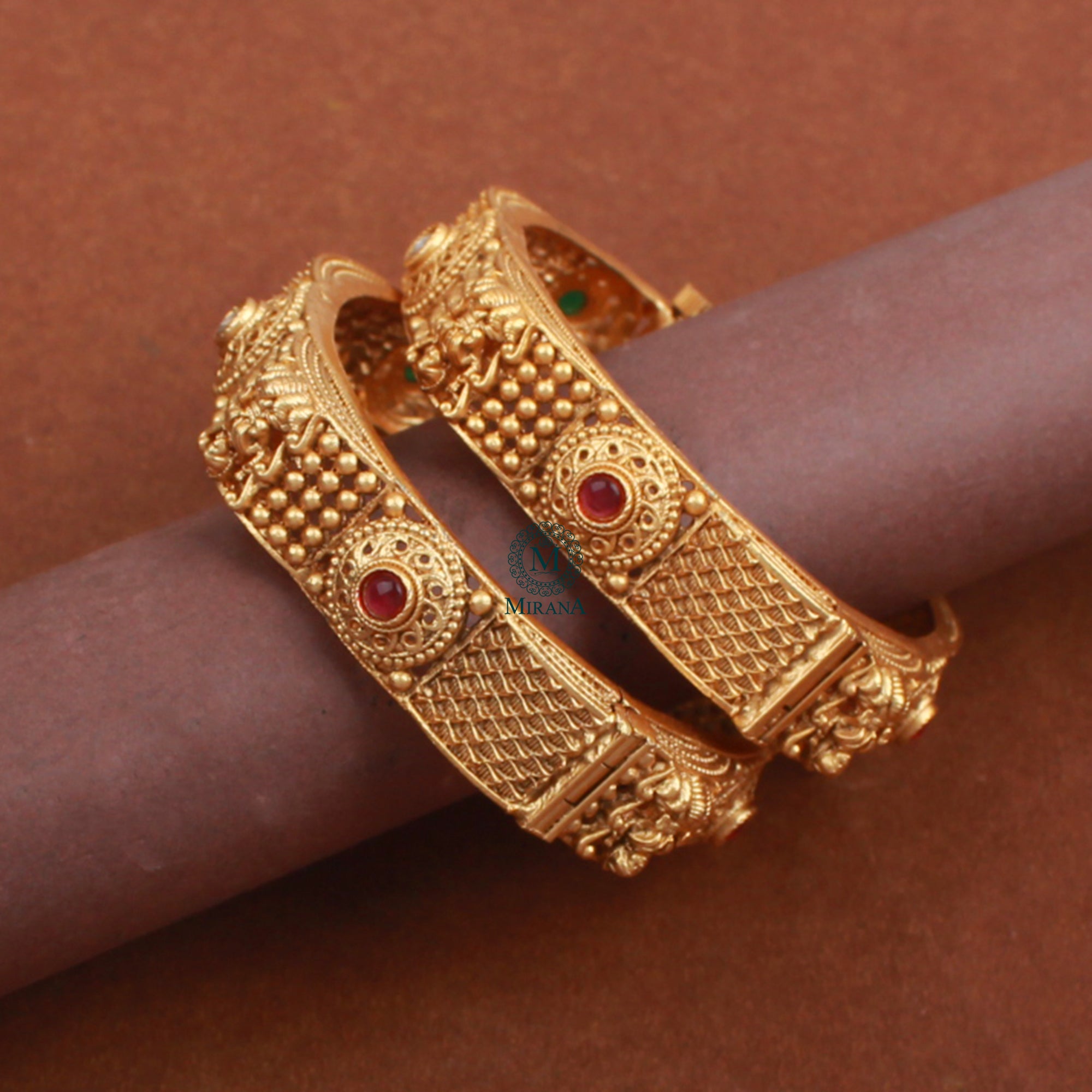 Dhanalakshmi Antique Designer Bangles