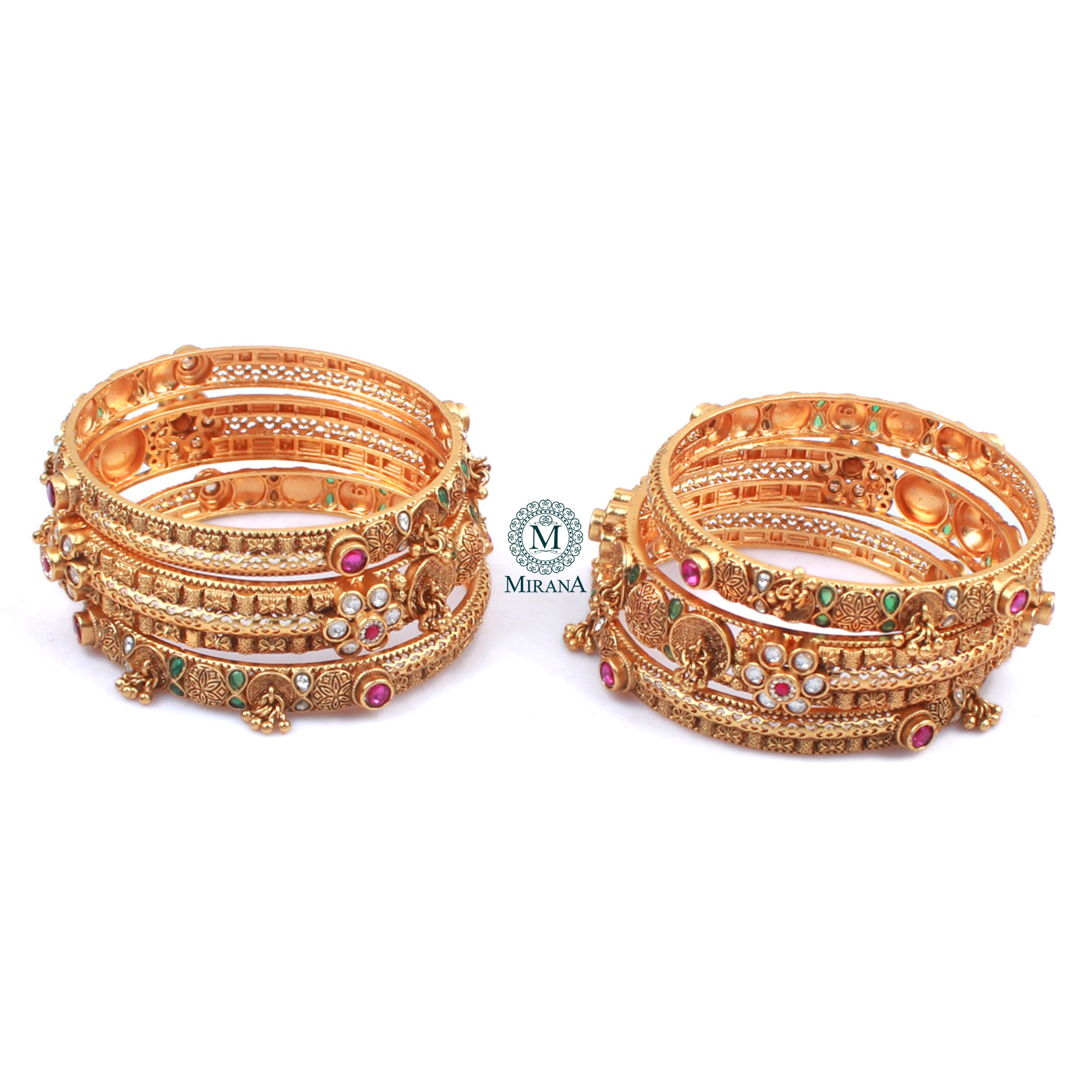 Veena Antique Designer Bangles