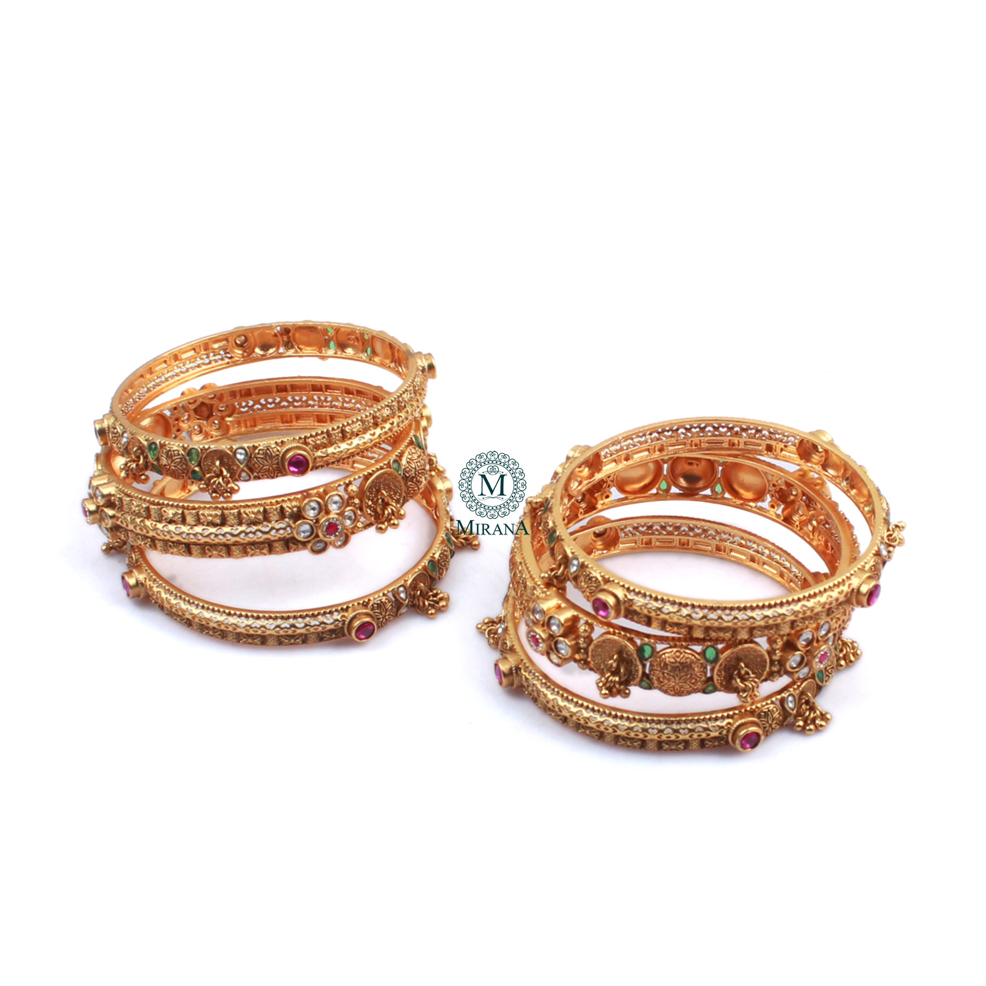 Veena Antique Designer Bangles