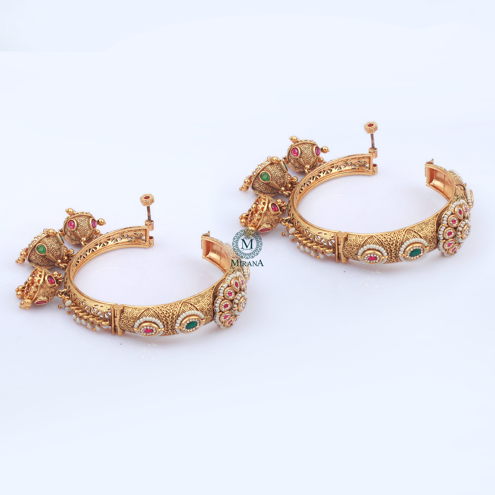 Saanjh Antique Designer Bangles