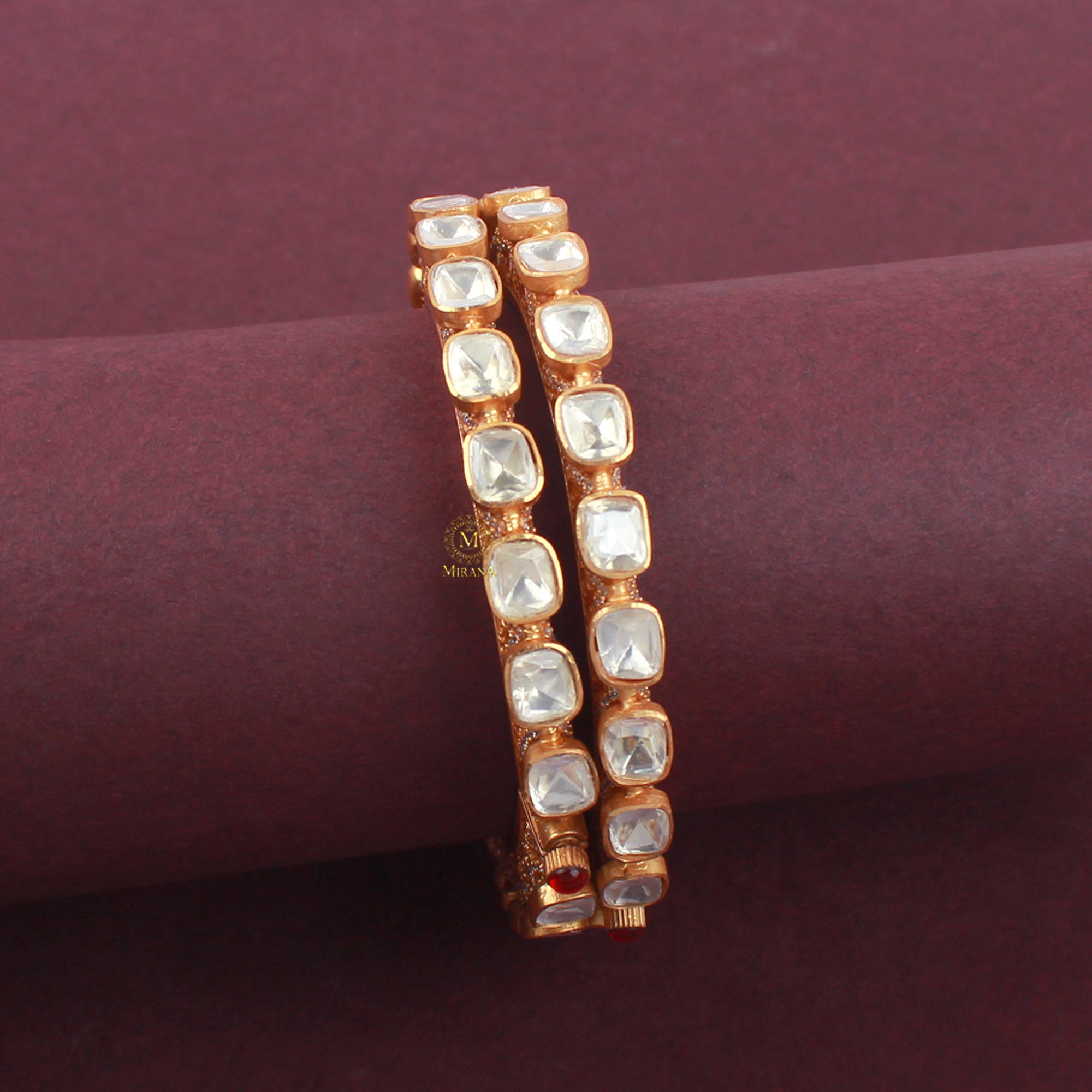 Erisha Moissanite Designer Bangles