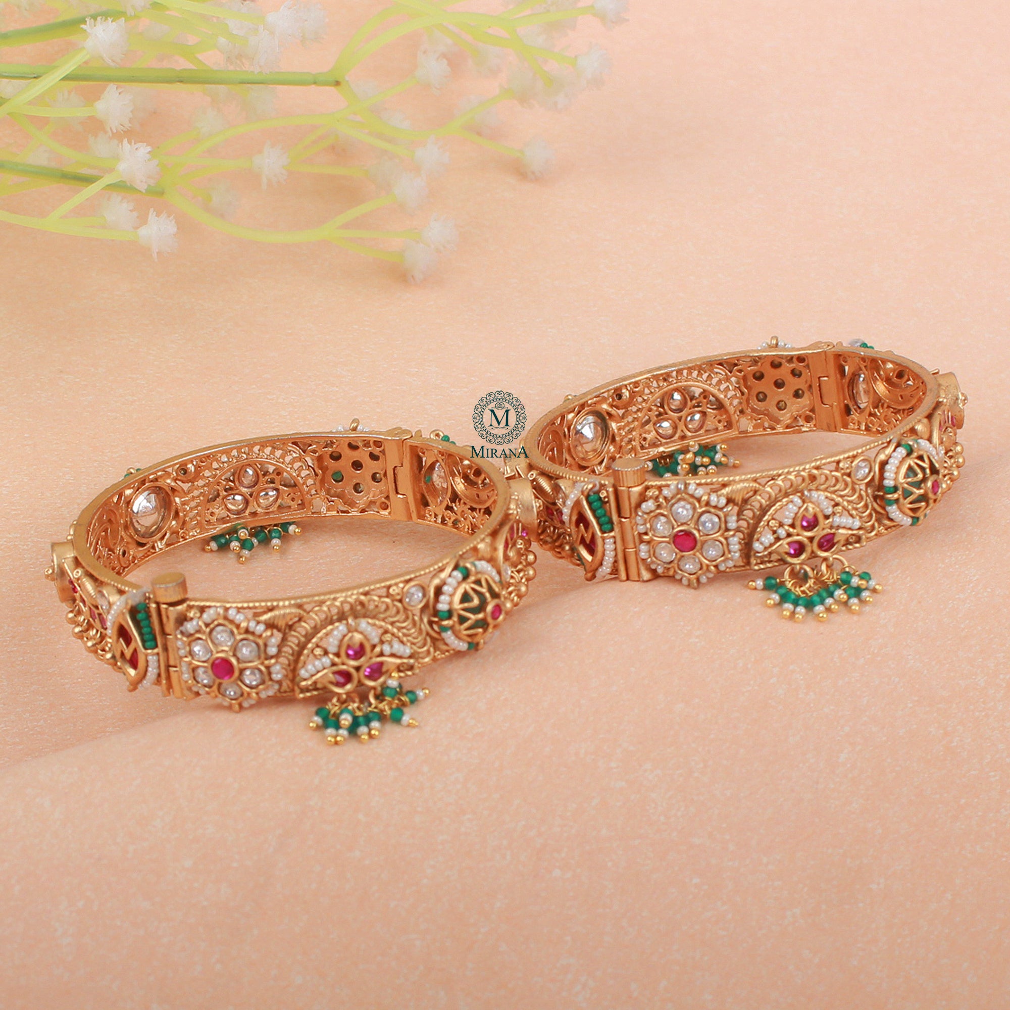 Geesha Antique Designer Bangles