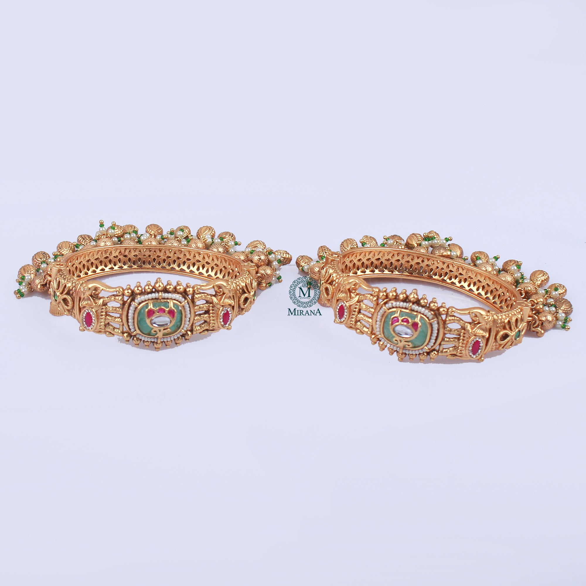 Drishi Antique Ghungroo Bangles