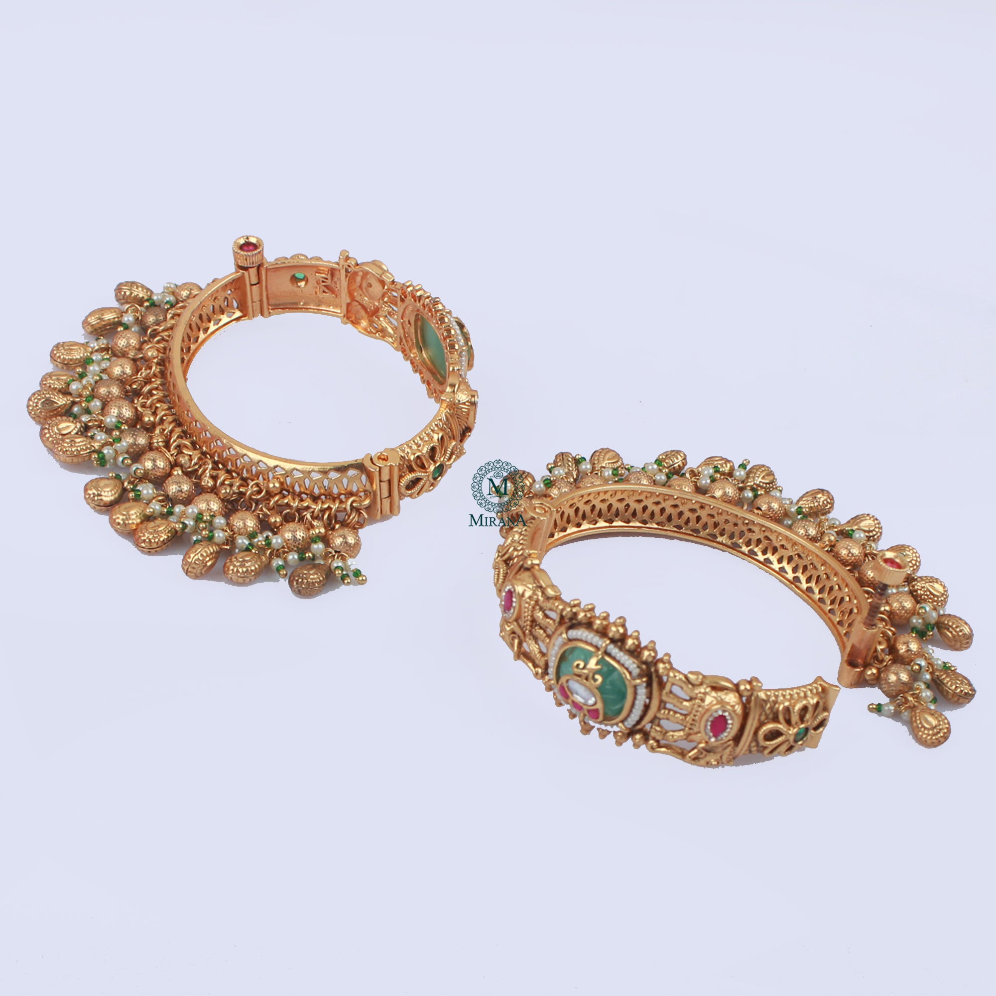 Drishi Antique Ghungroo Bangles