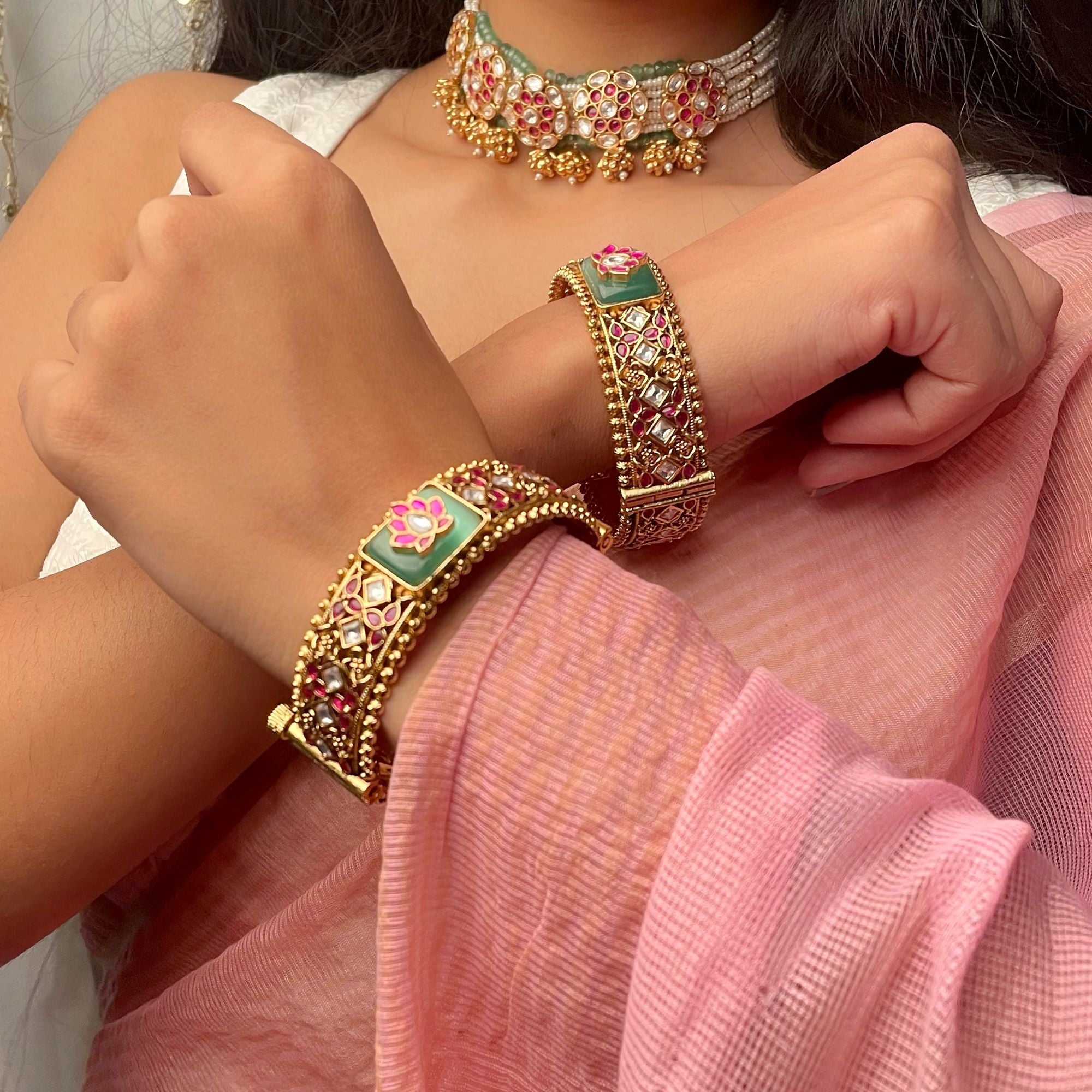 Heena Antique Designer Bangles