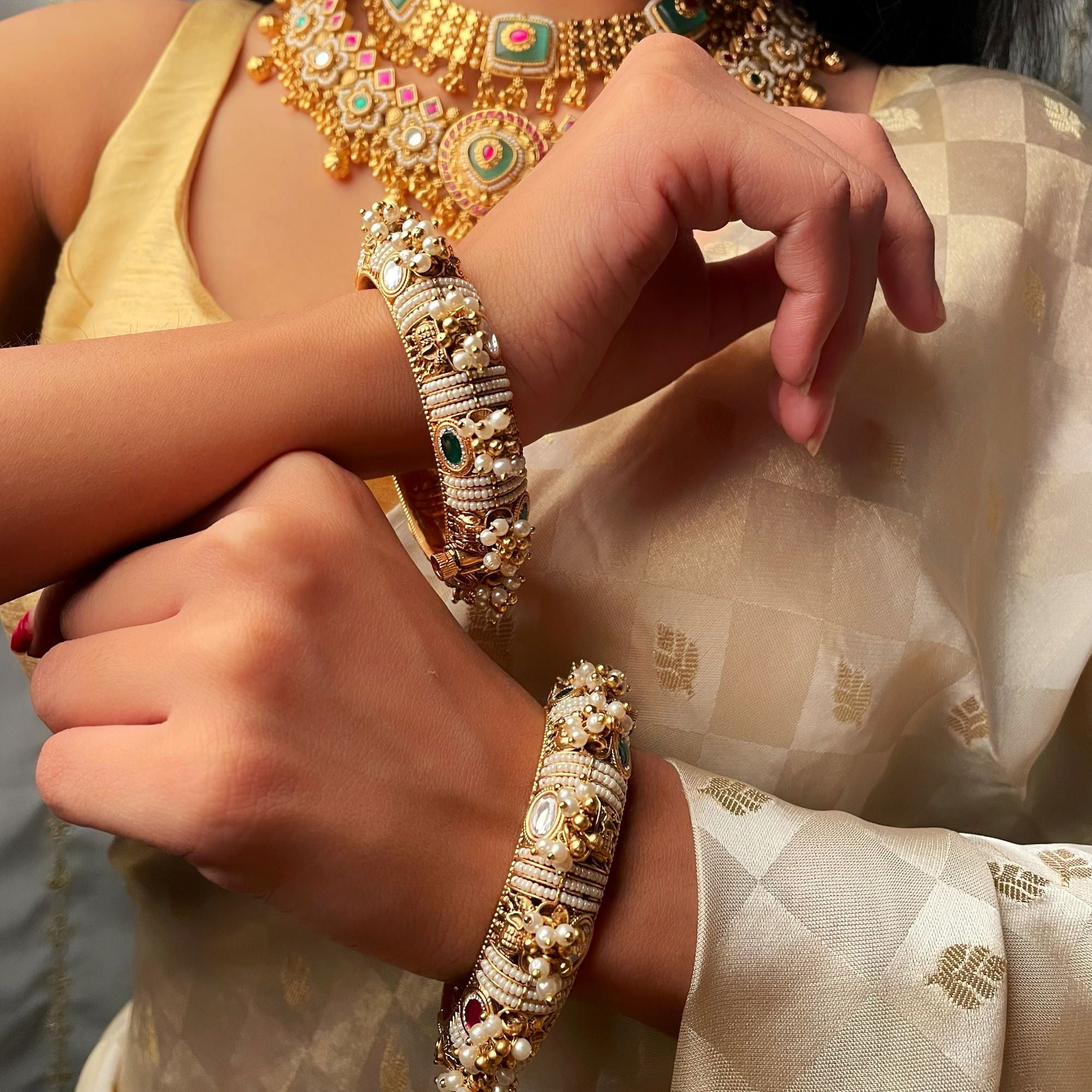 Anusuiya Antique Designer Bangles