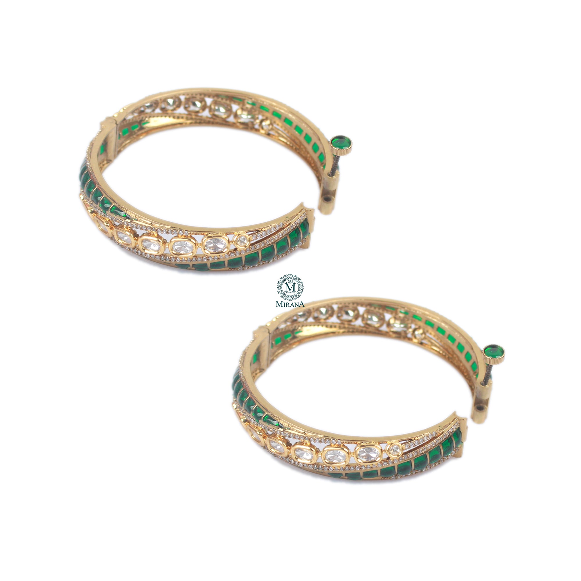 Sarika Polki Designer Bangles