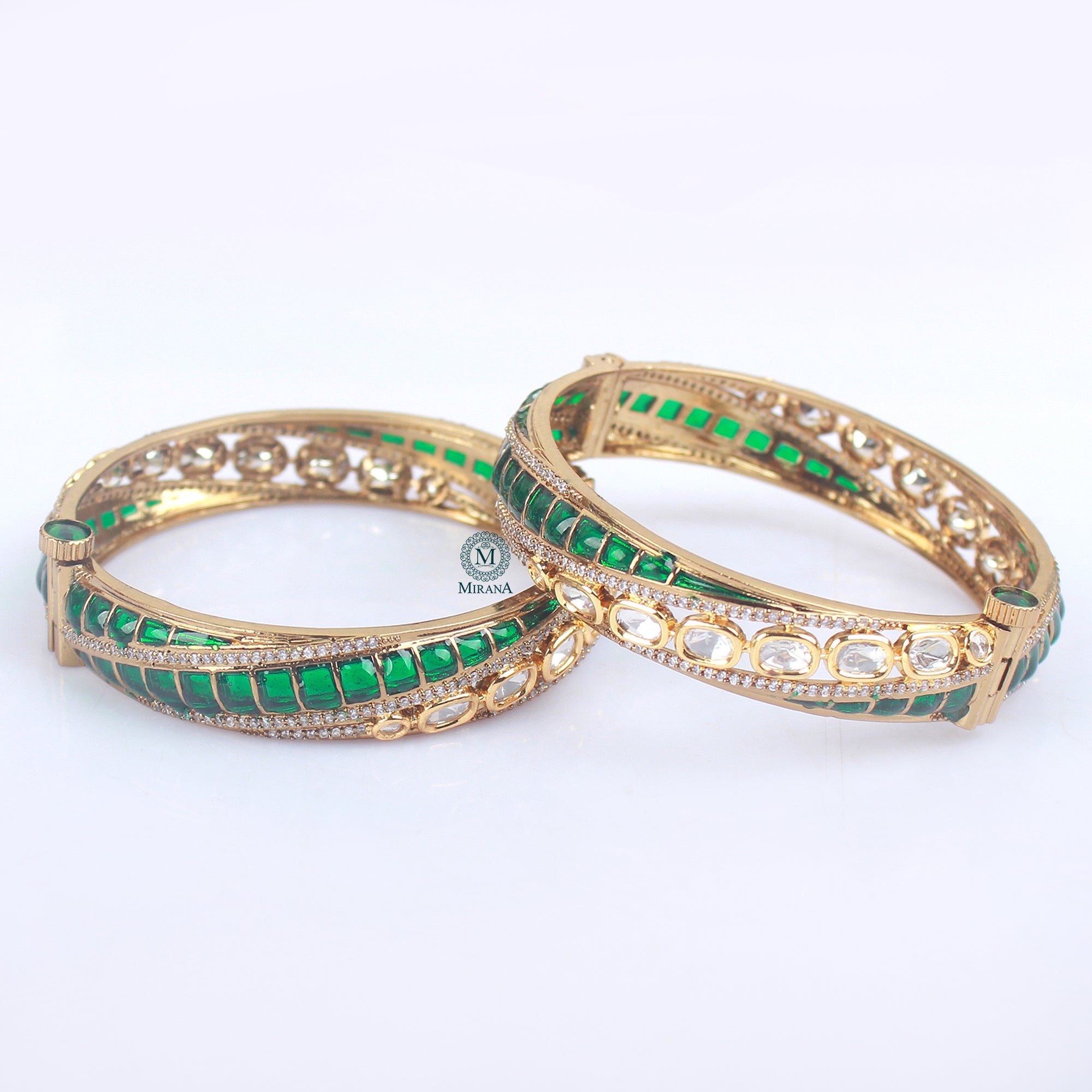 Sarika Polki Designer Bangles