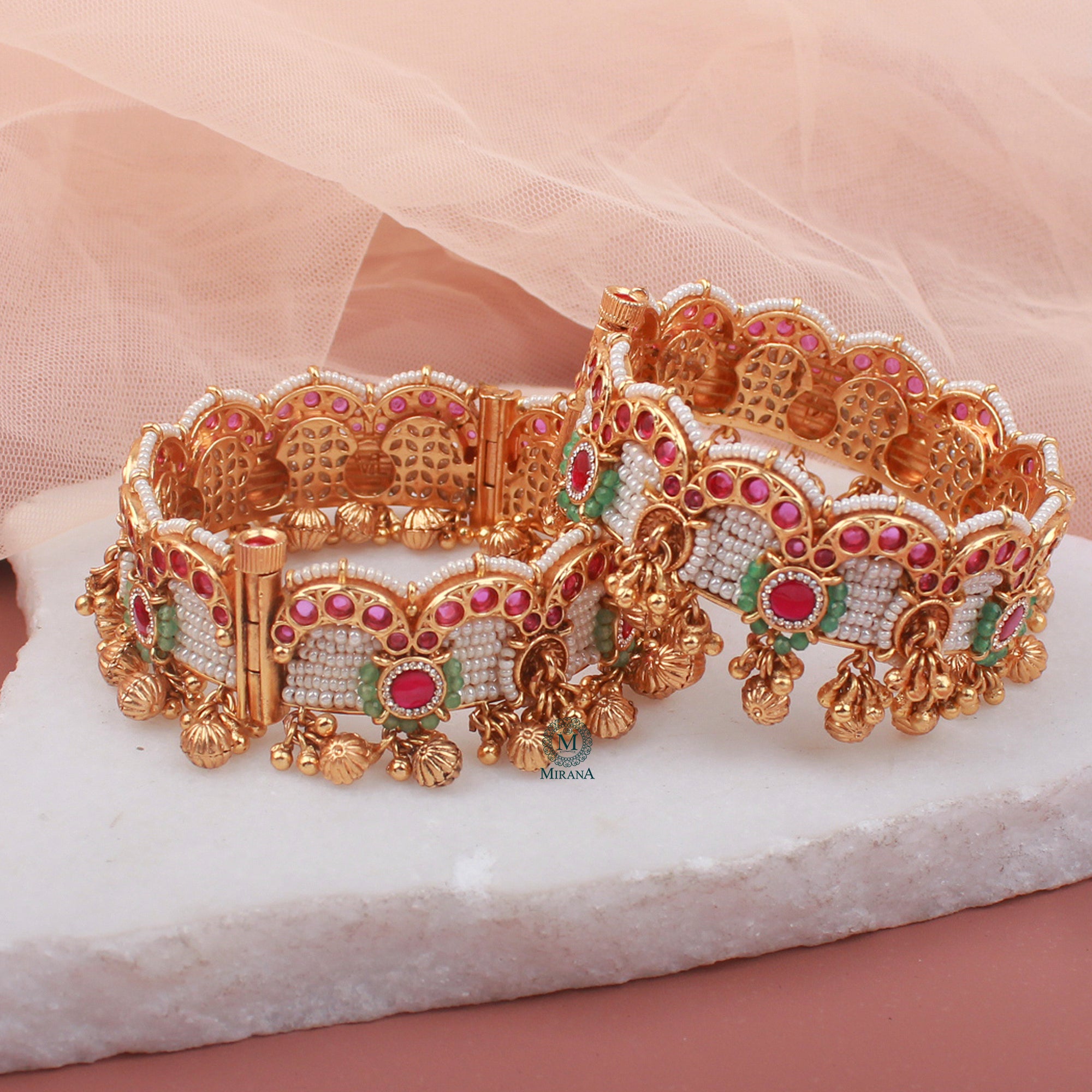 Vastavi Antique Designer Bangles