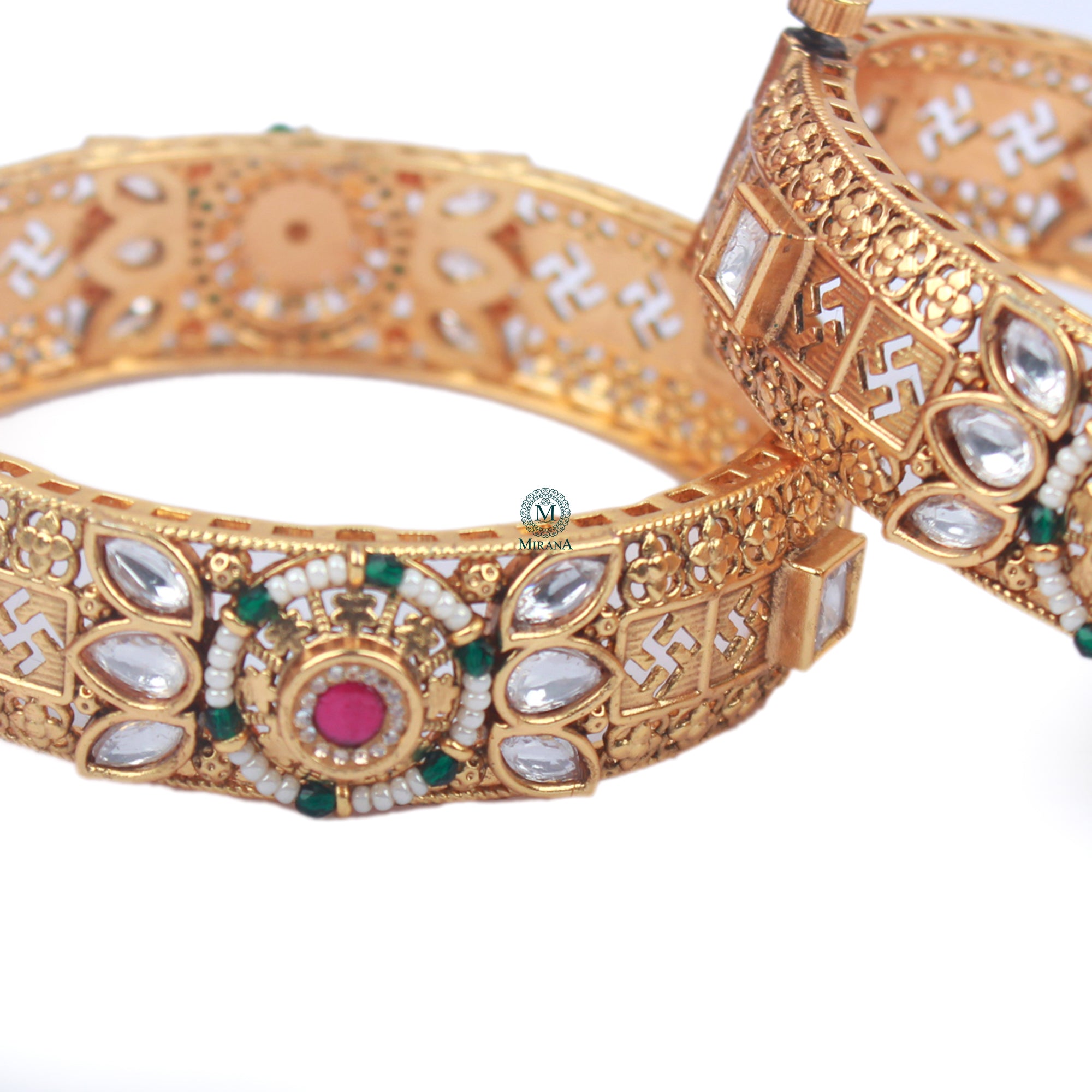 Pritha Antique Designer Bangles