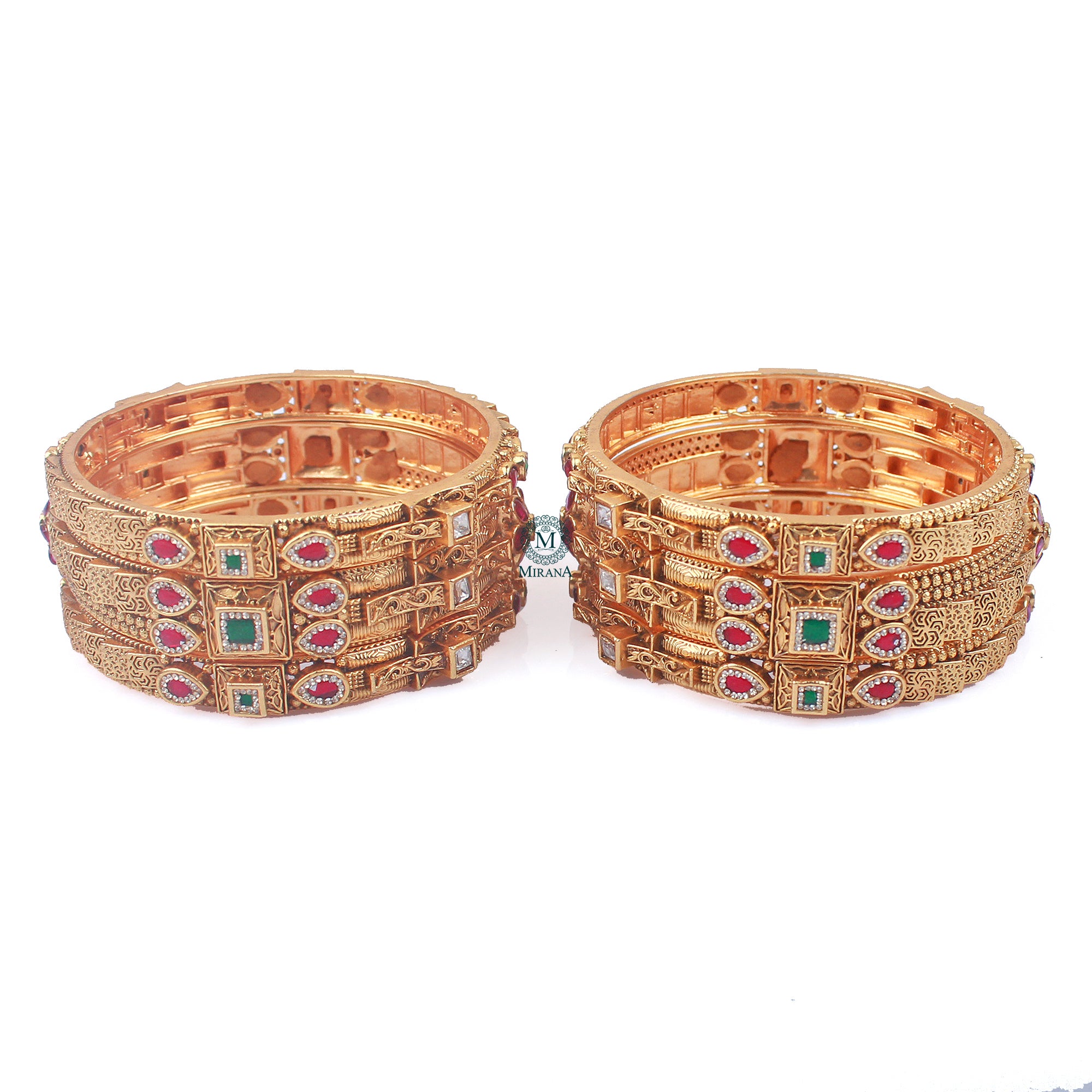 Veena Antique Designer Bangles