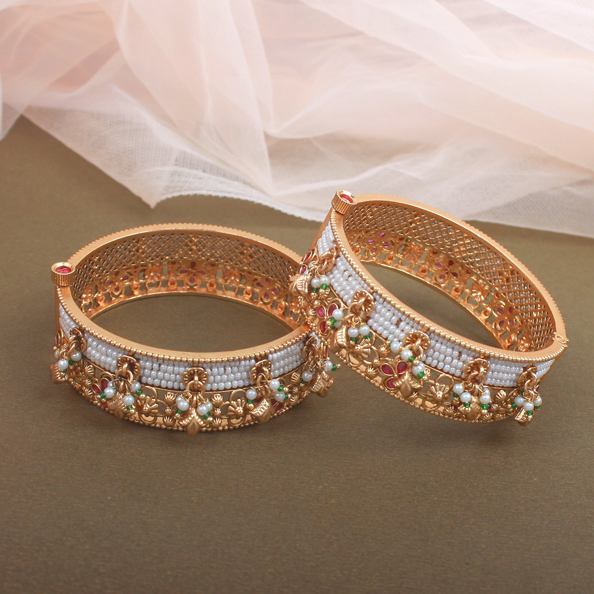 Anishi Antique Designer Bangles