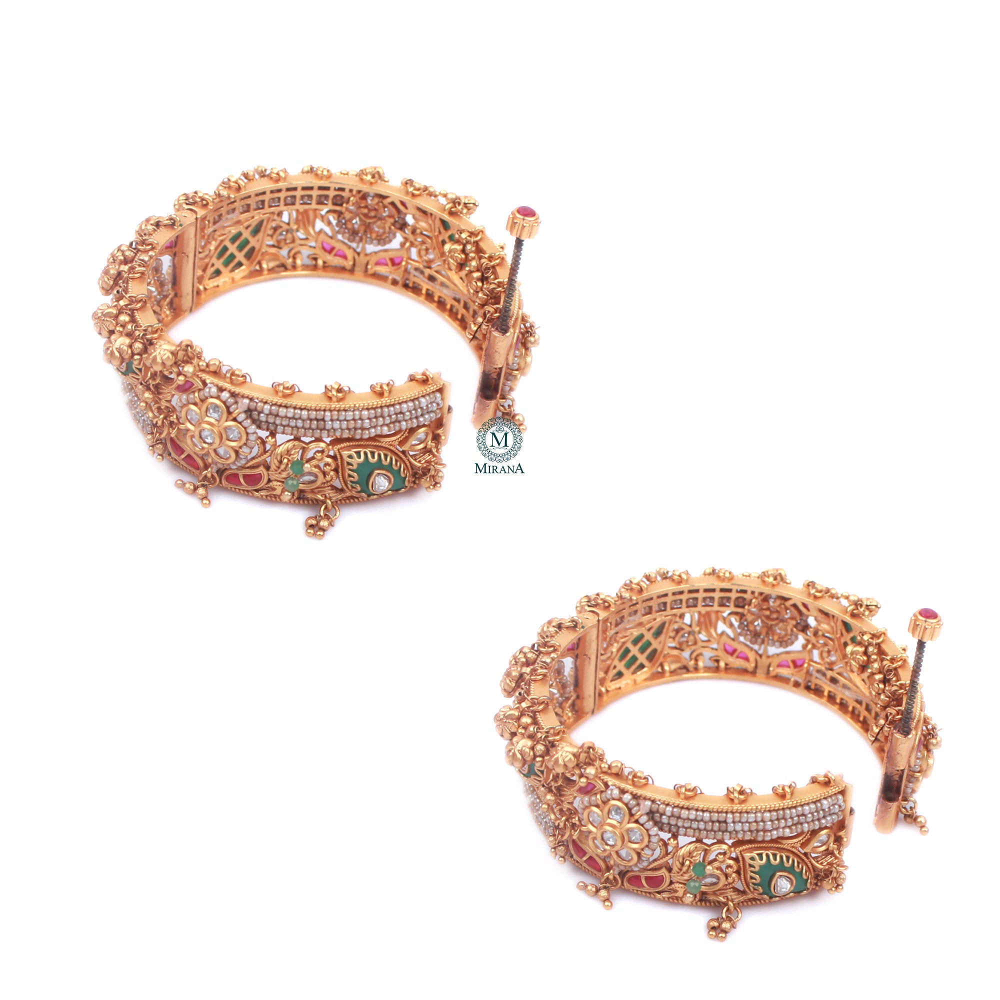Jivika Antique Designer Bangles