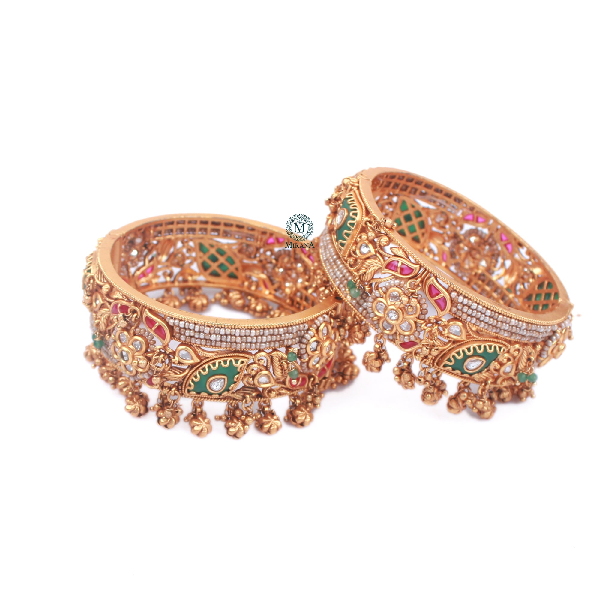 Jivika Antique Designer Bangles