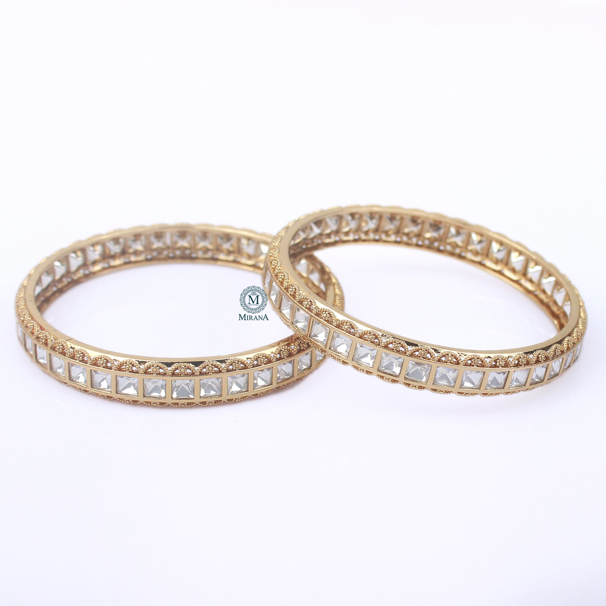 Saanvi Polki Designer Bangles