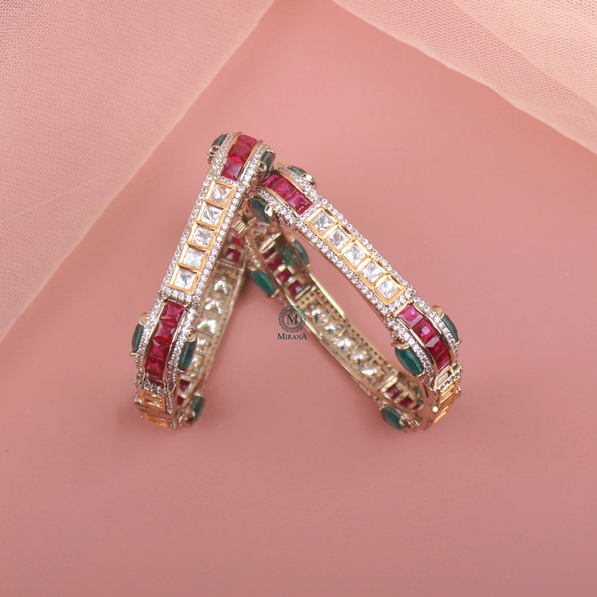 Taara Polki Designer Bangles