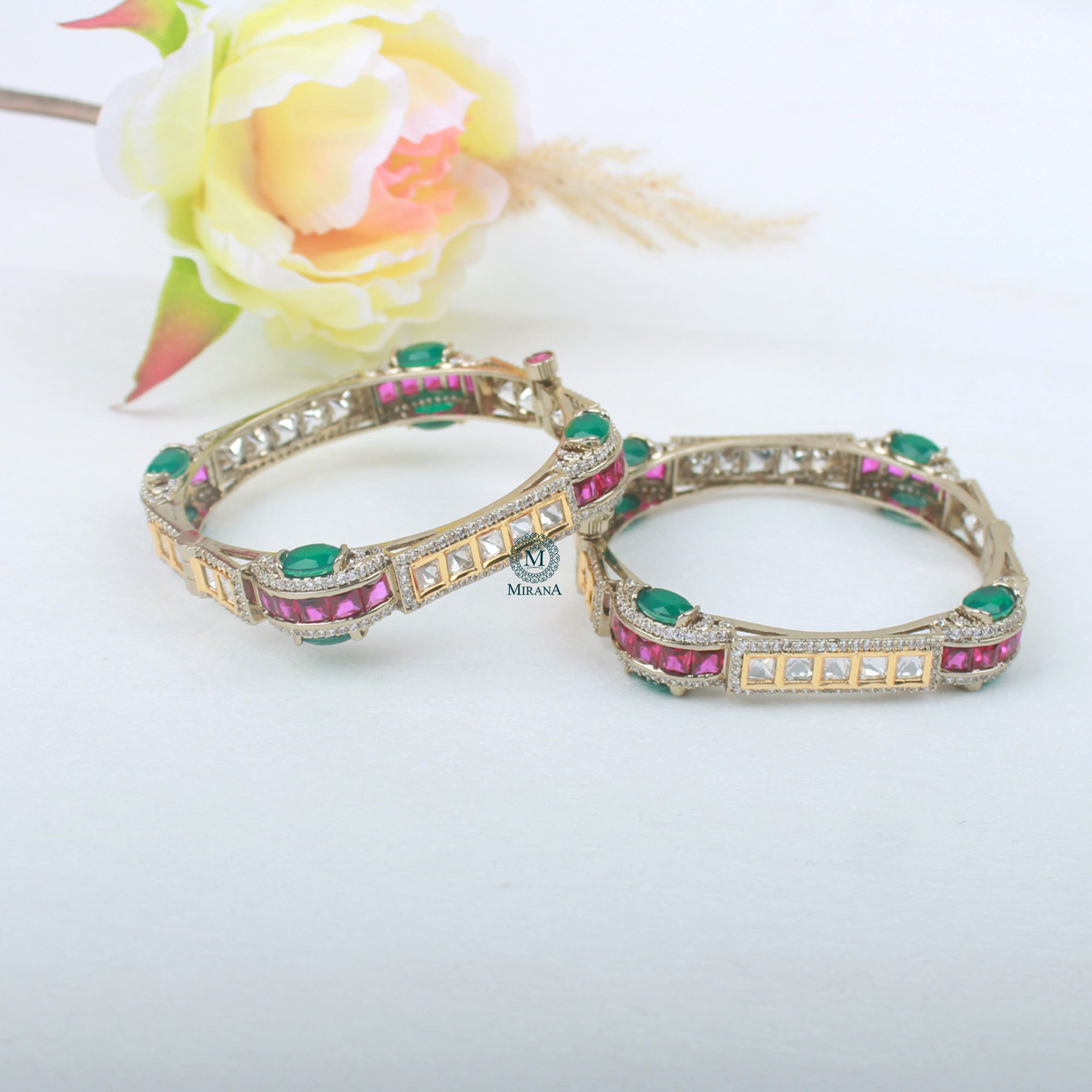 Taara Polki Designer Bangles