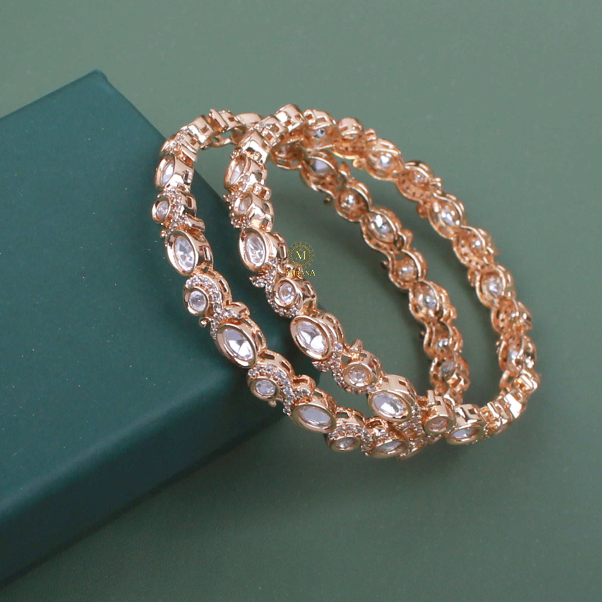 Tushi Polki Designer Bangles