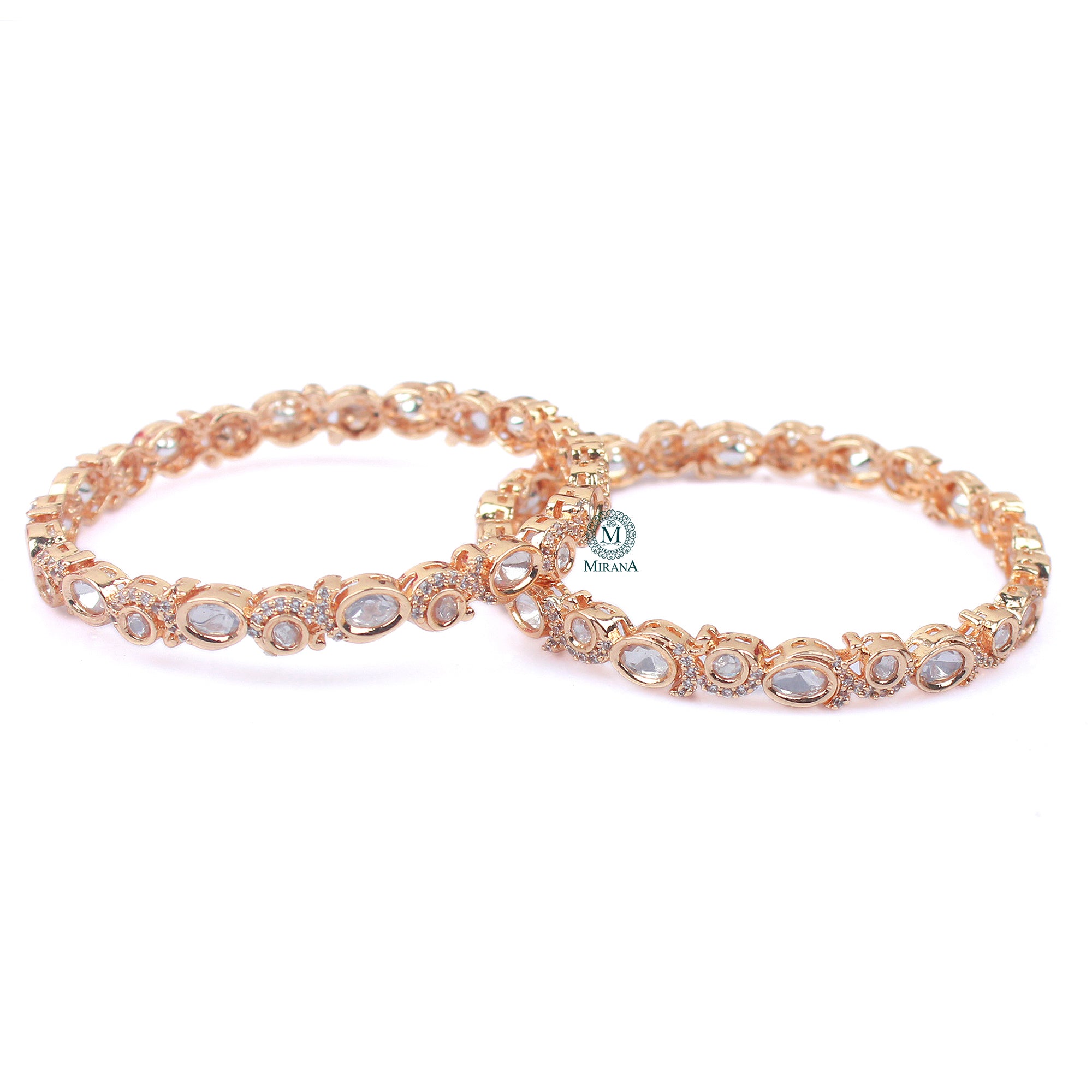 Tushi Polki Designer Bangles