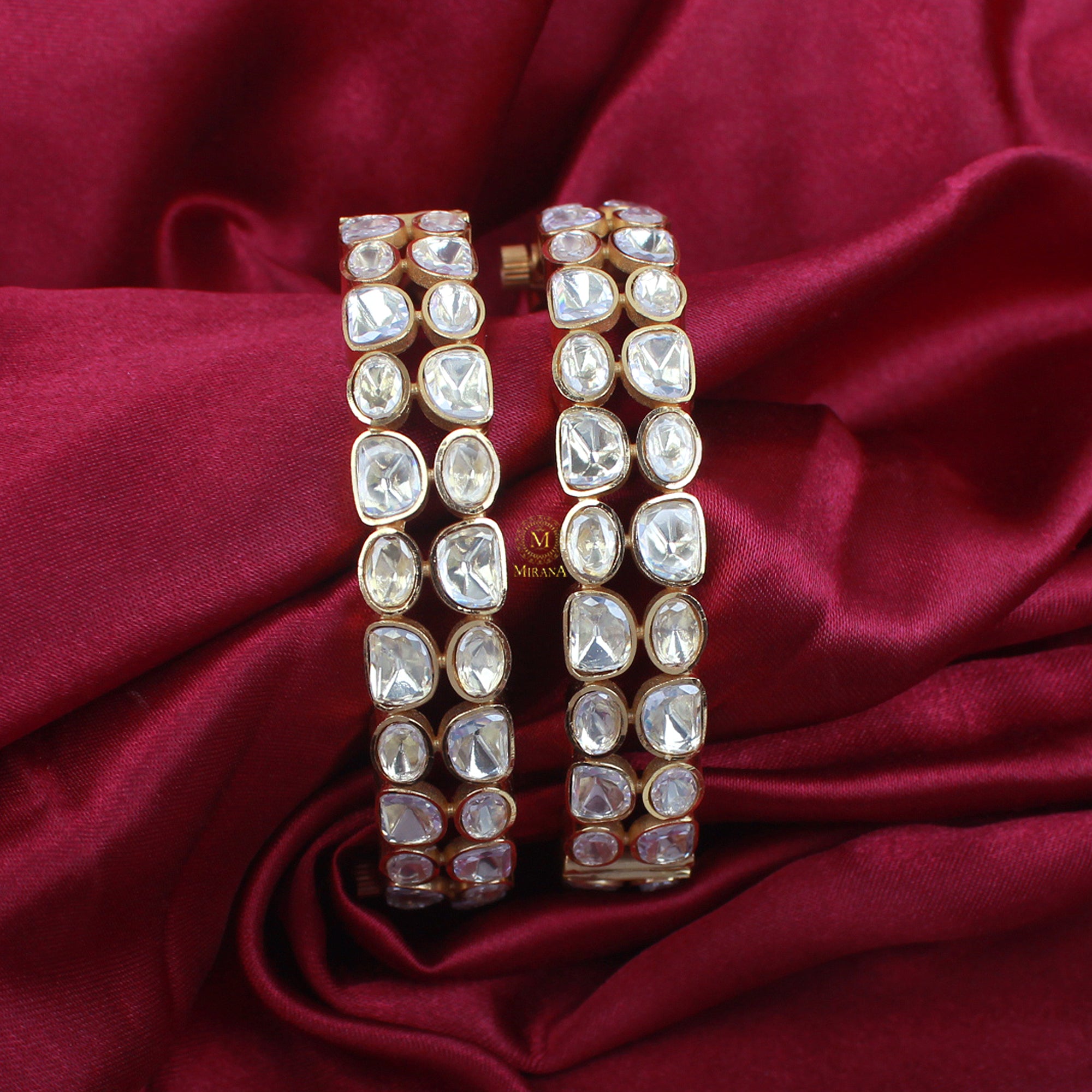 Kiashi Moissanite Designer Bangles