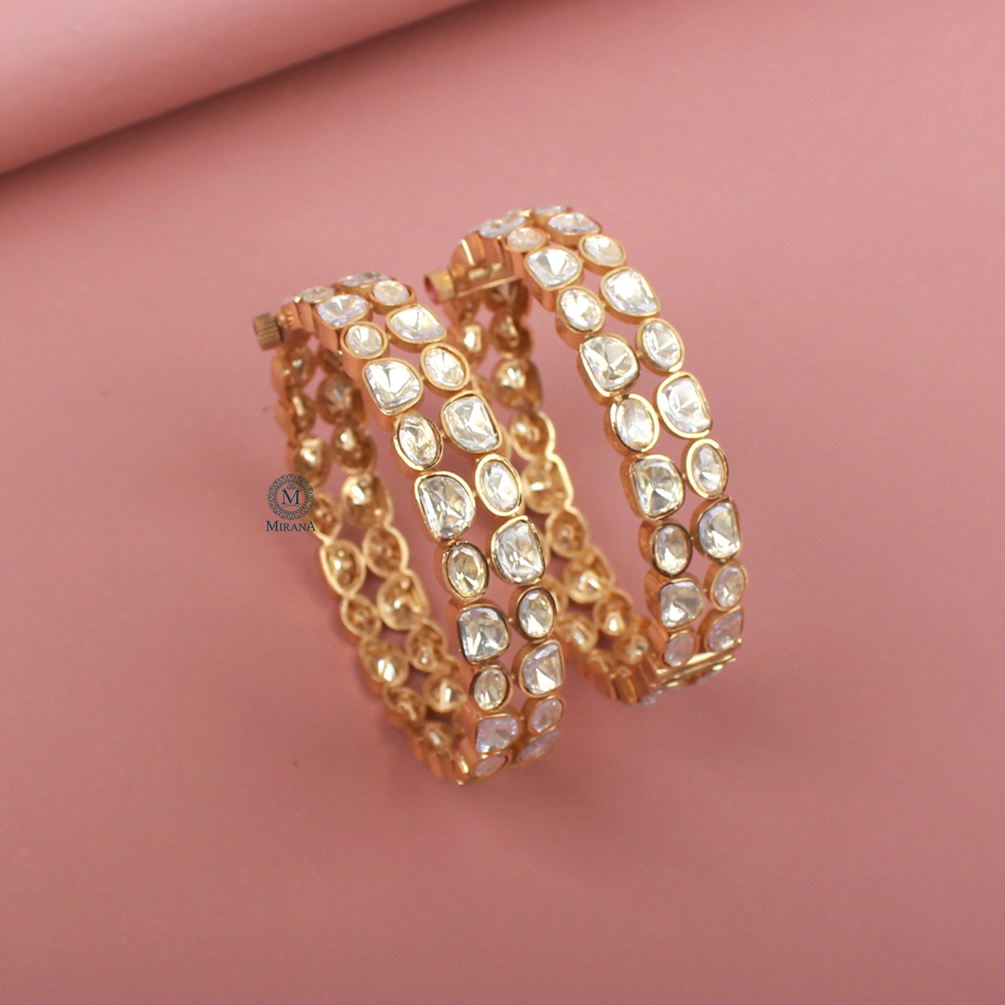 Kiashi Moissanite Designer Bangles
