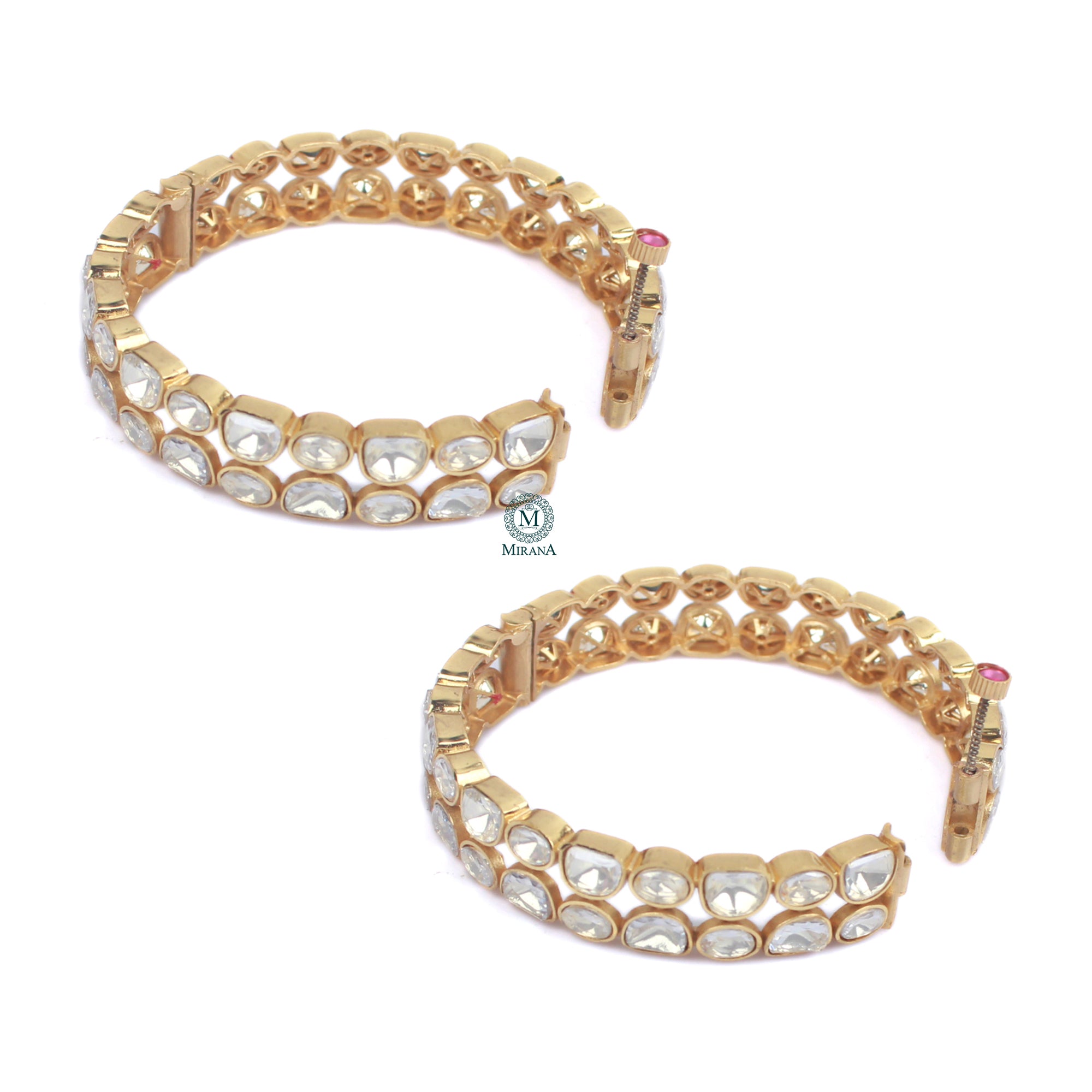 Kiashi Moissanite Designer Bangles