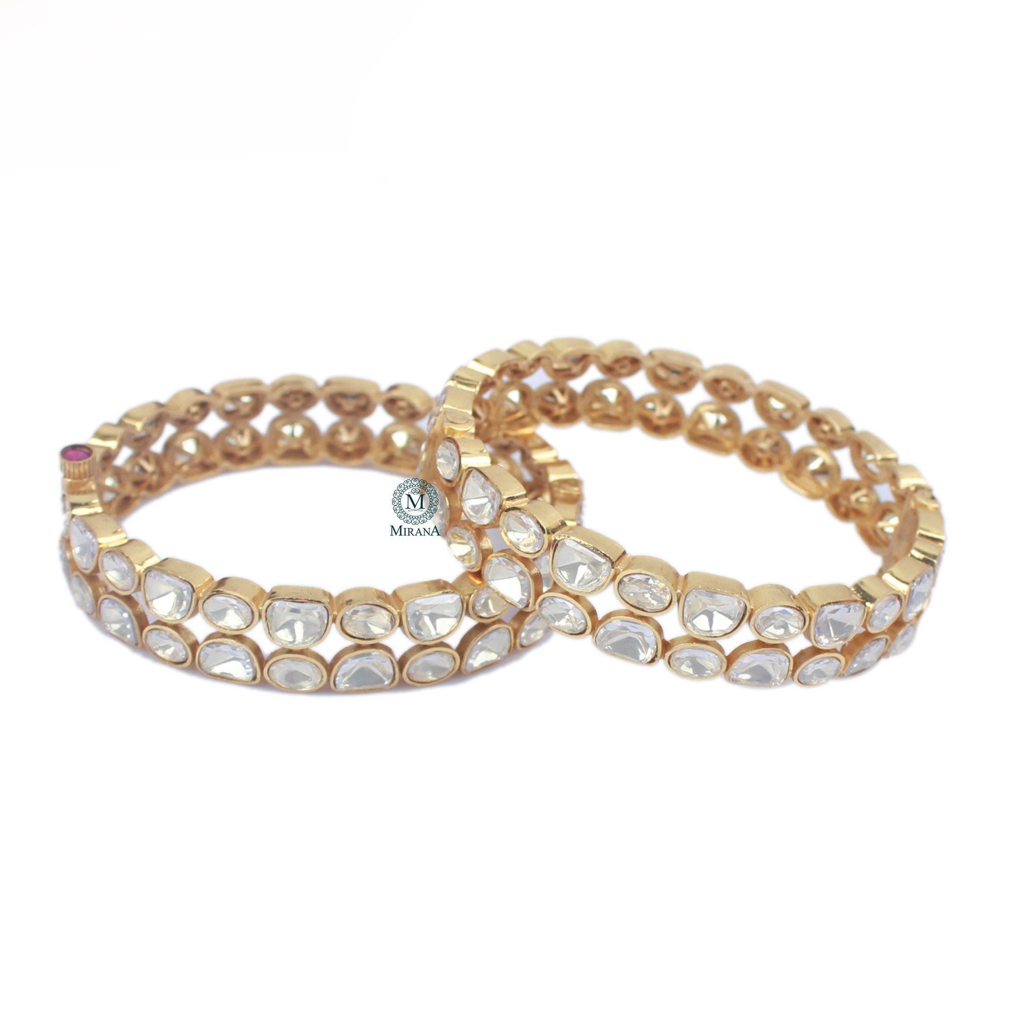 Kiashi Moissanite Designer Bangles