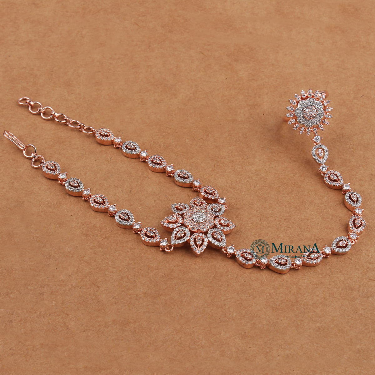 Stunning Designer Flower Bracelet