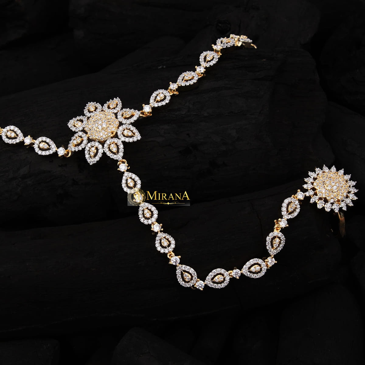 Stunning Designer Flower Bracelet
