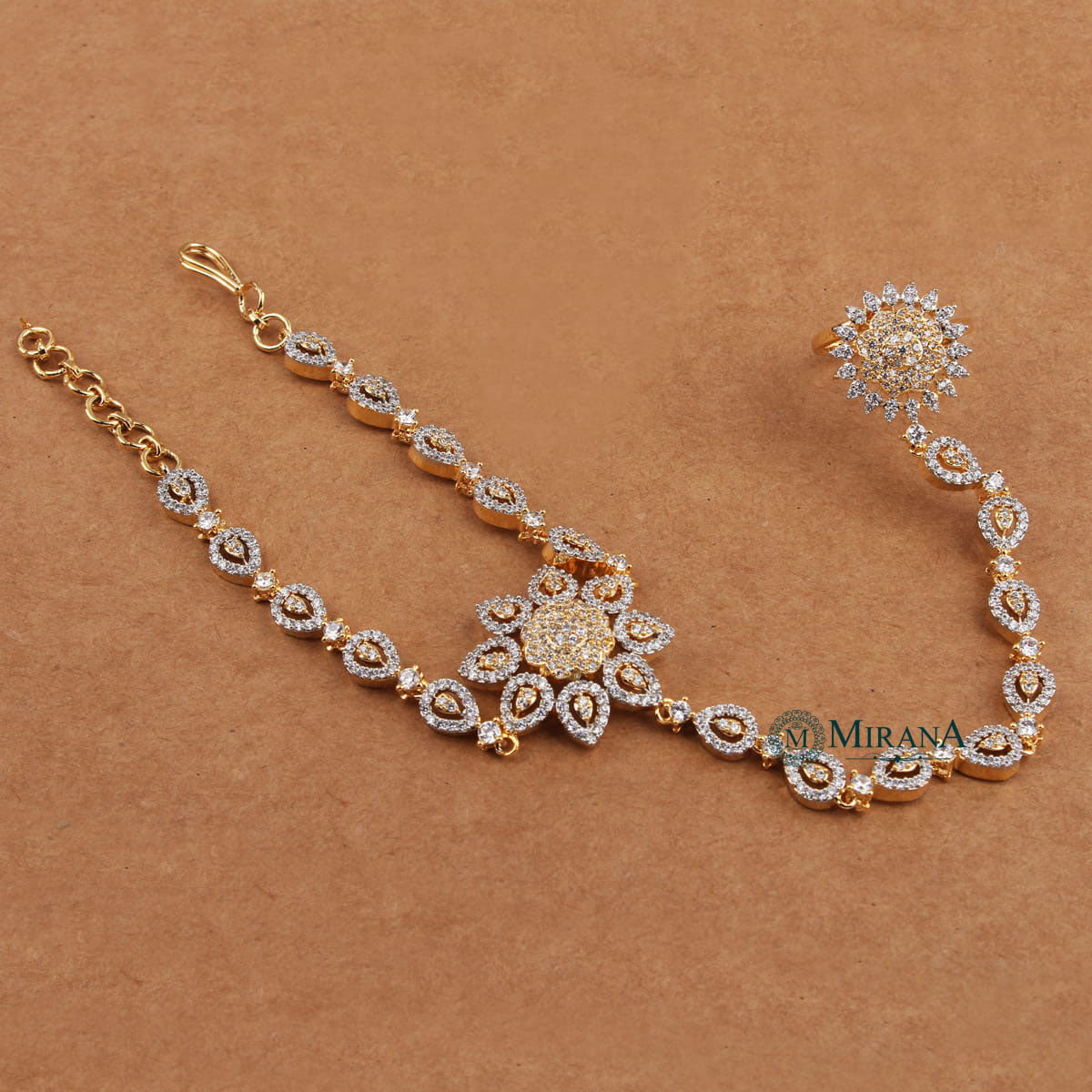 Stunning Designer Flower Bracelet