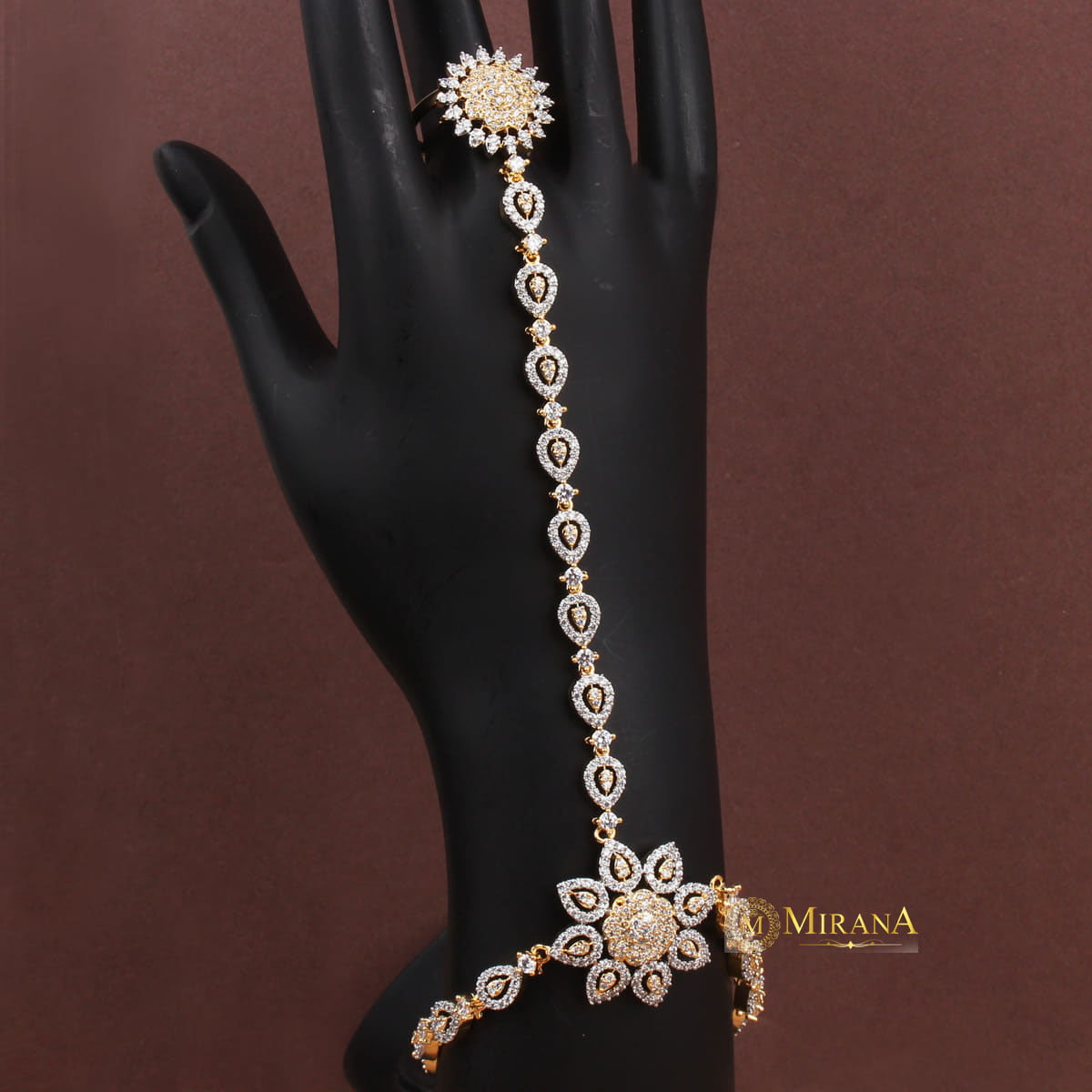 Stunning Designer Flower Bracelet