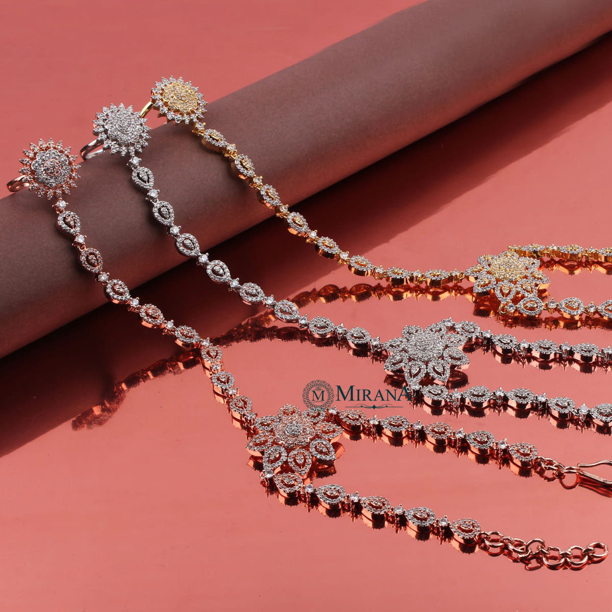 Stunning Designer Flower Bracelet