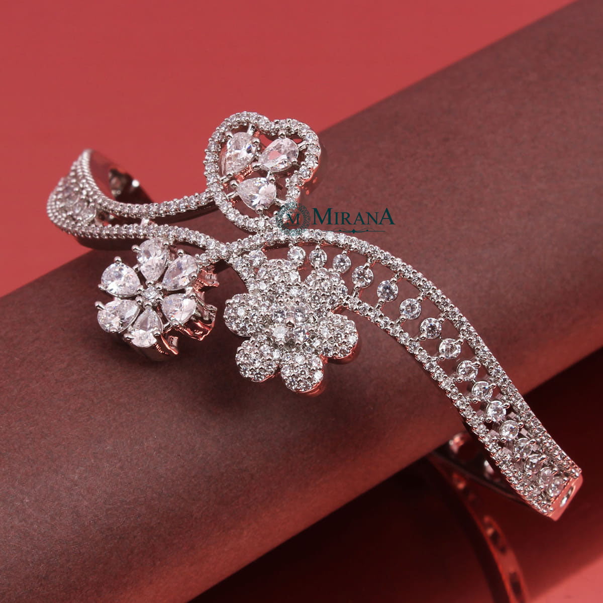 Flower Twig Designed Bracelet