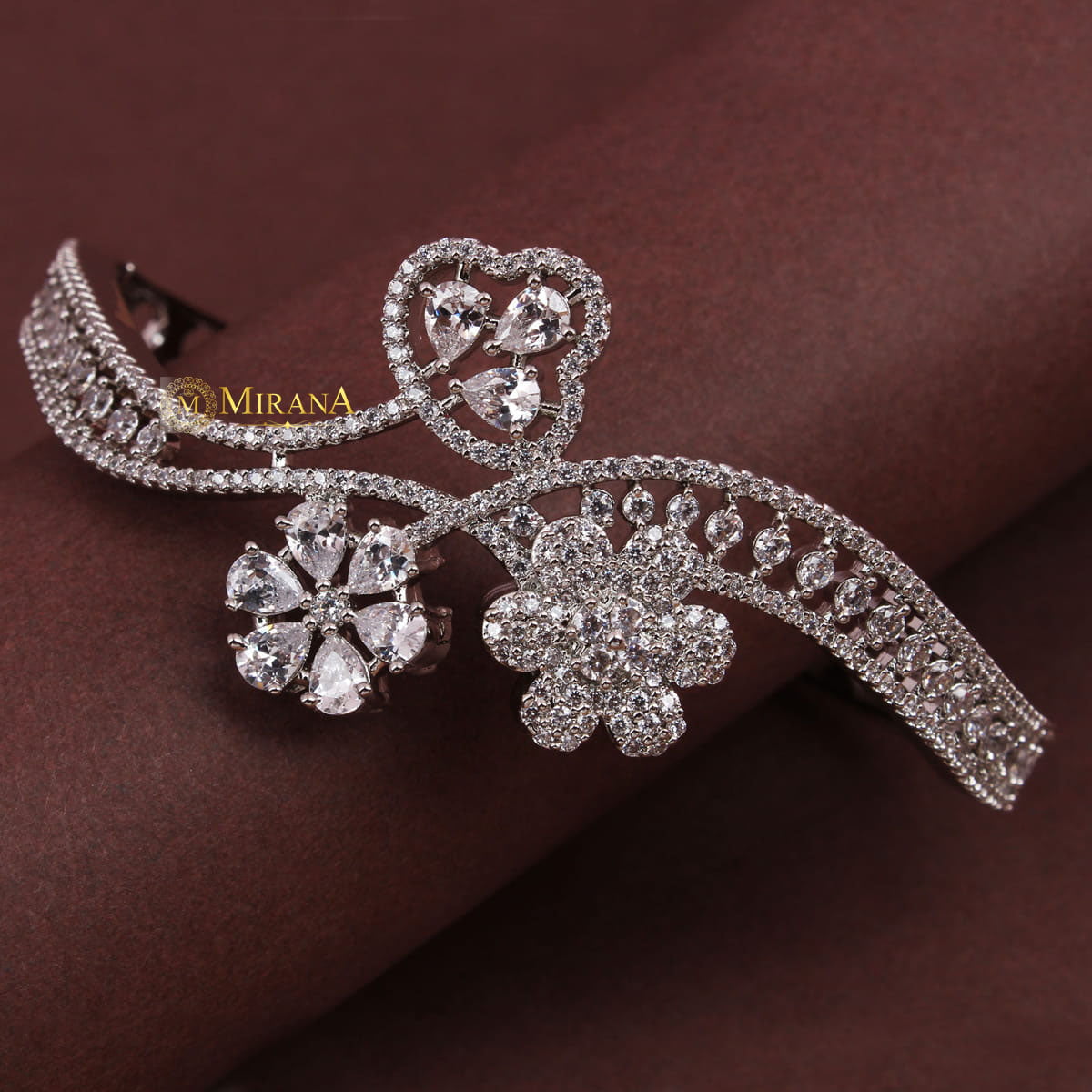 Flower Twig Designed Bracelet