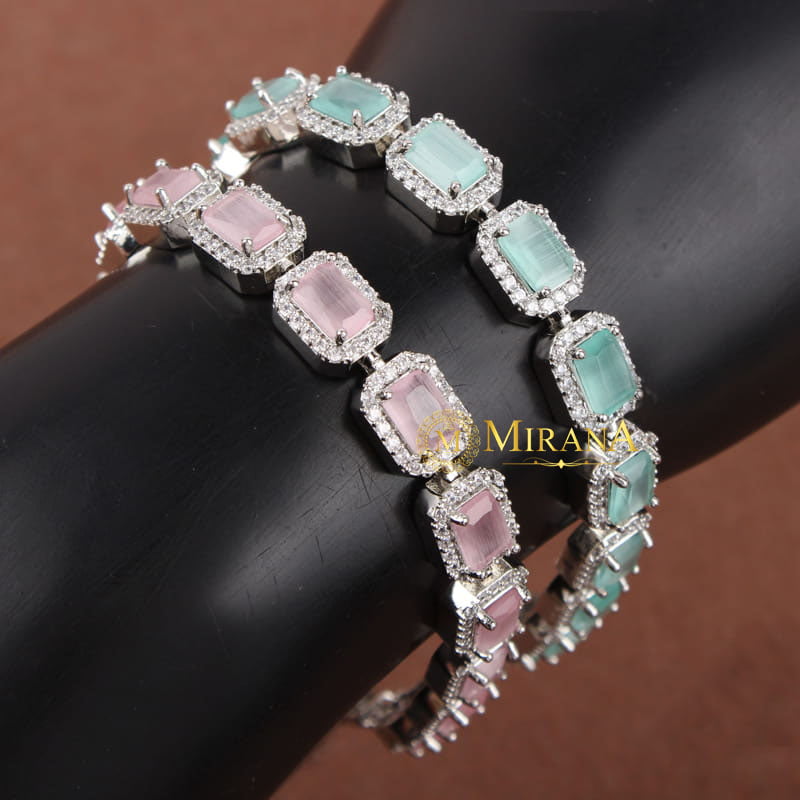 Octo Pastel Colored Designer Bracelet