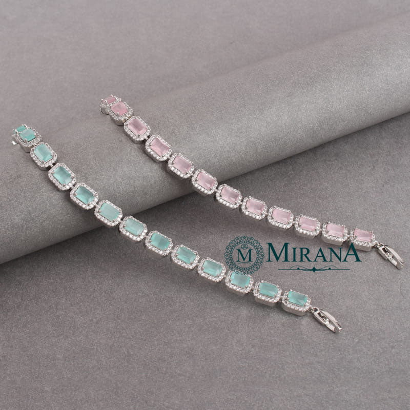 Octo Pastel Colored Designer Bracelet